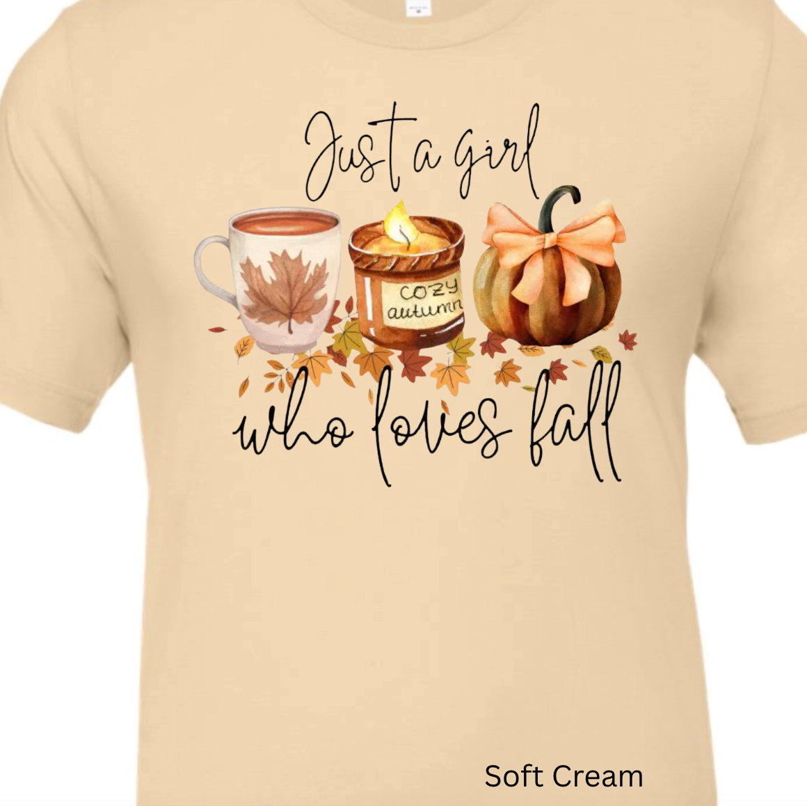 Just A Girl Who Loves Fall Tee