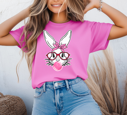 Bubblegum Bunny Tee – Bella + Canvas Unisex T-Shirt